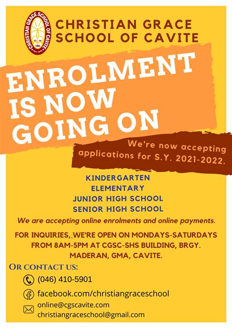 christian grace school of cavite|CGSC .